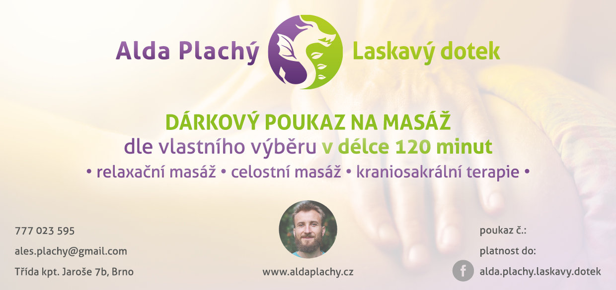 Dárkový poukaz na masáž, 120 minut